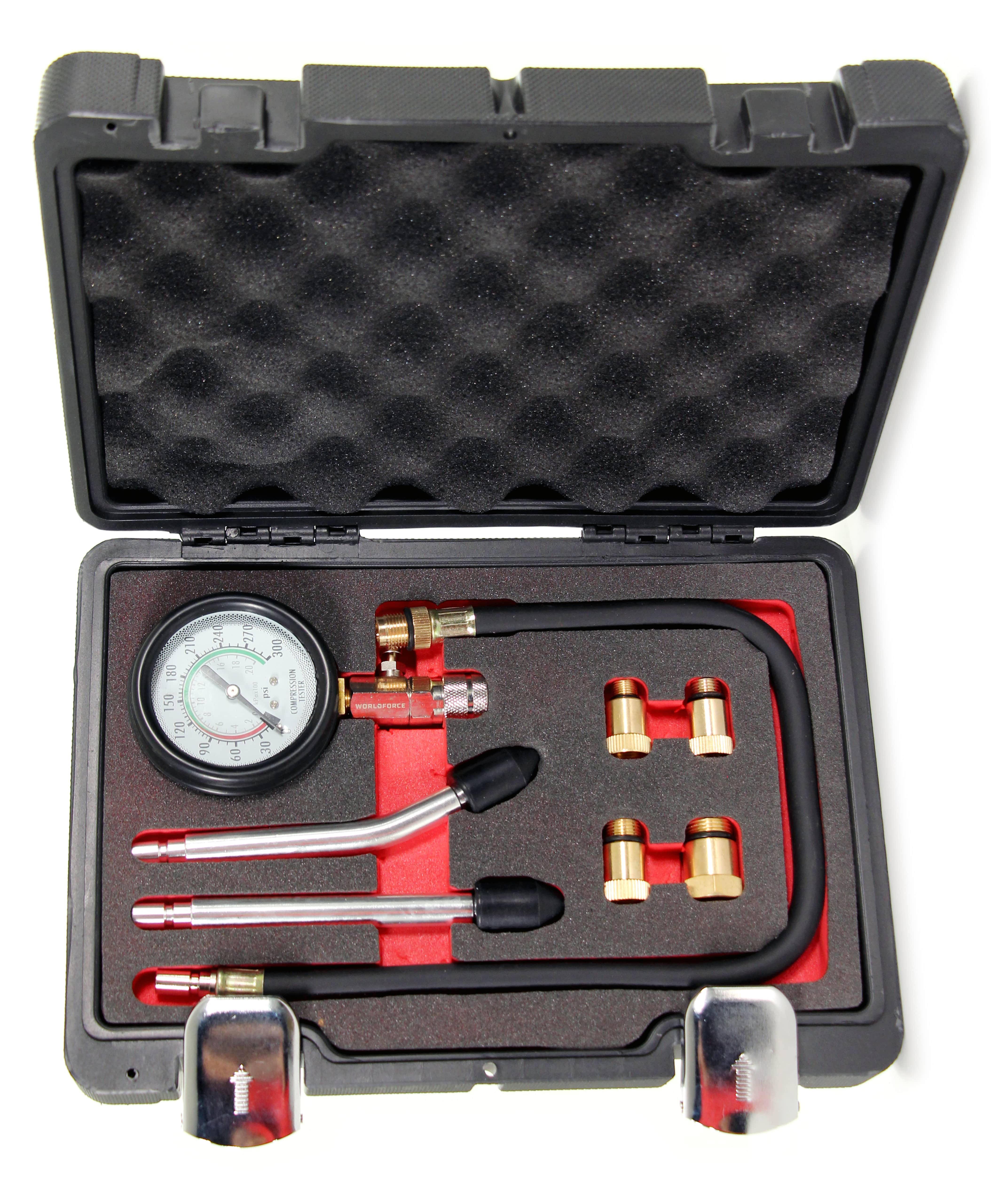 Worldforce Profesyonel Kompresyon Test Kiti 0-20 Bar Benzinli-lpg
