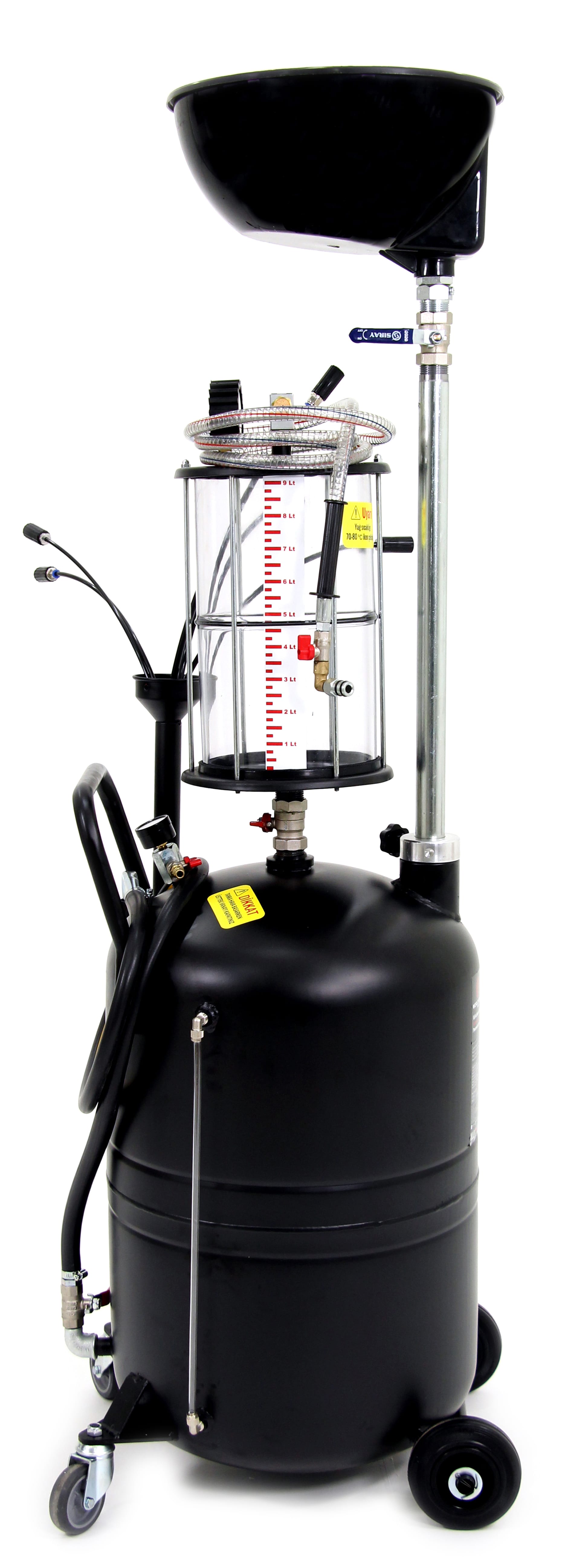 Worldforce 100 Litre Yağ Çekme Aparatı Havalı Karter'den Yağ Emme