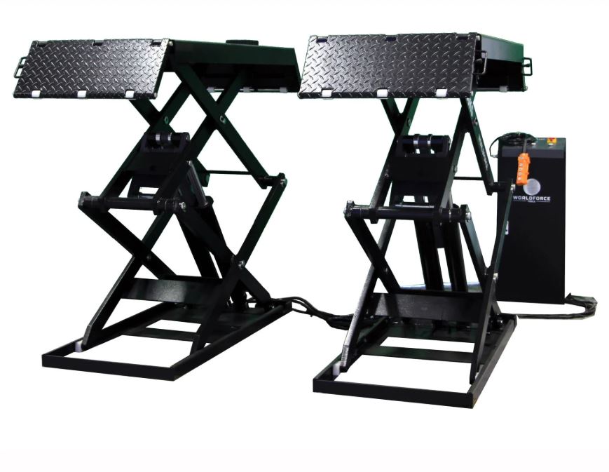 Worldforce Hidrolik Lift Makaslı 3 Ton 380V Tam Otomatik