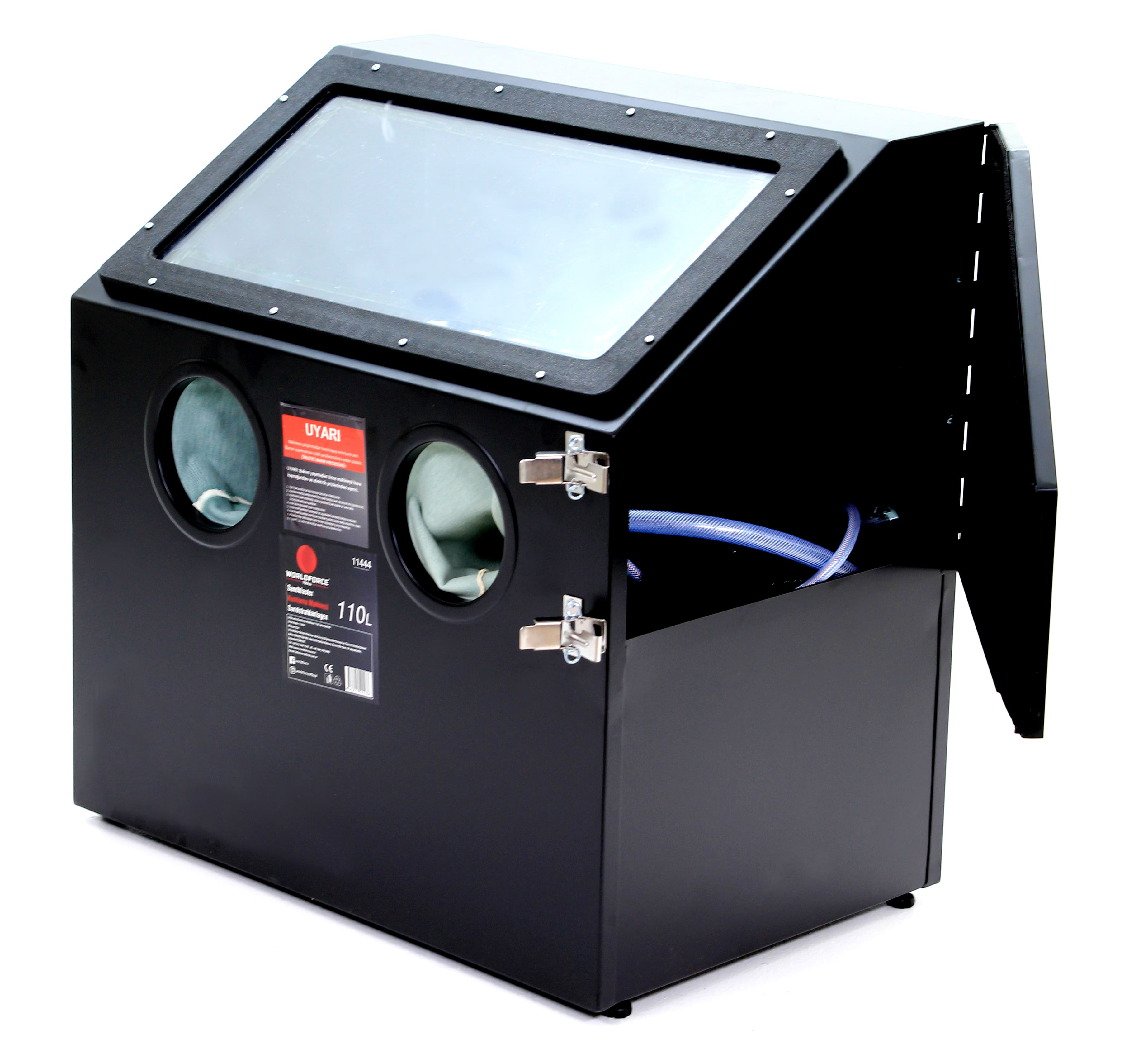 Worldforce 110 Litre Ful Set Kumlama Makinesi Kabinli Kumlama